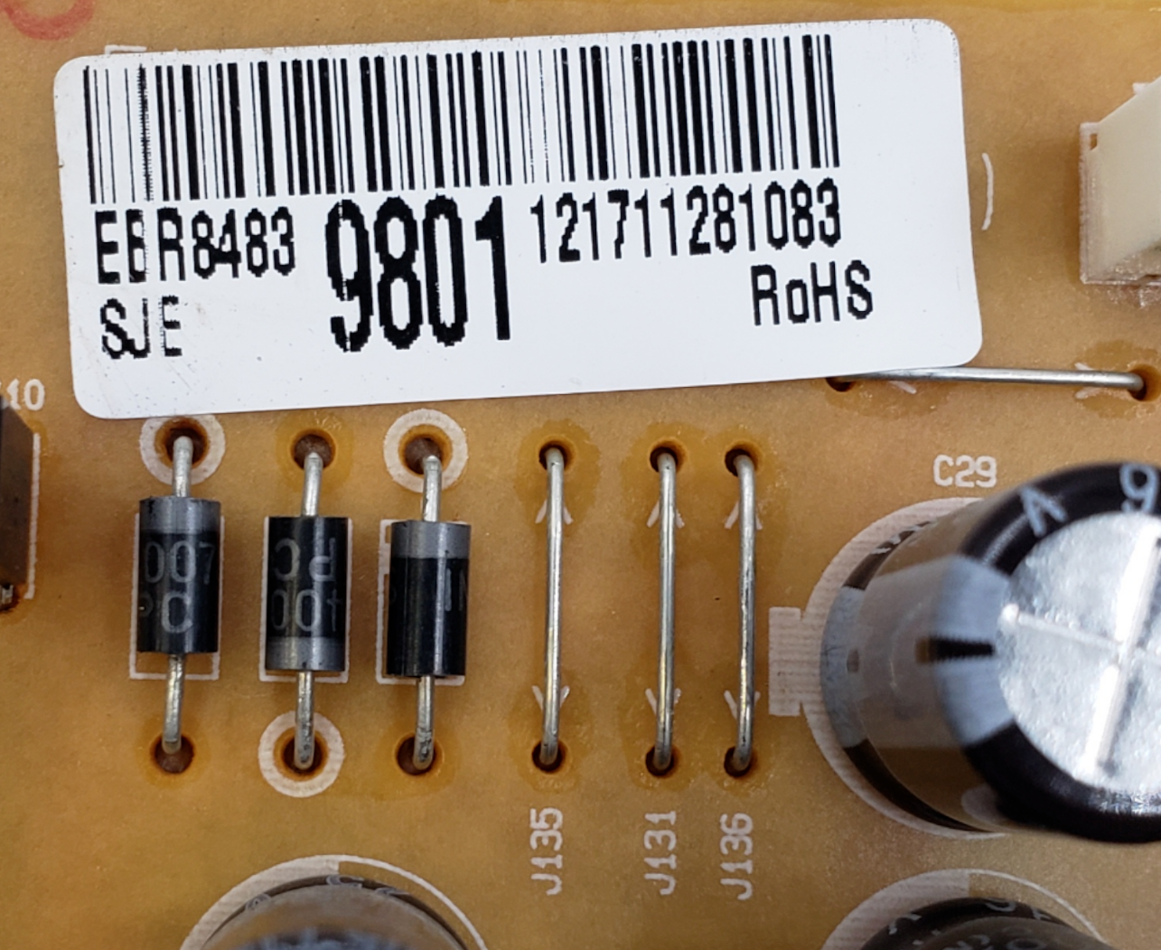 Genuine LG EBR84839801 Same Day Ship & 60 Days Warranty