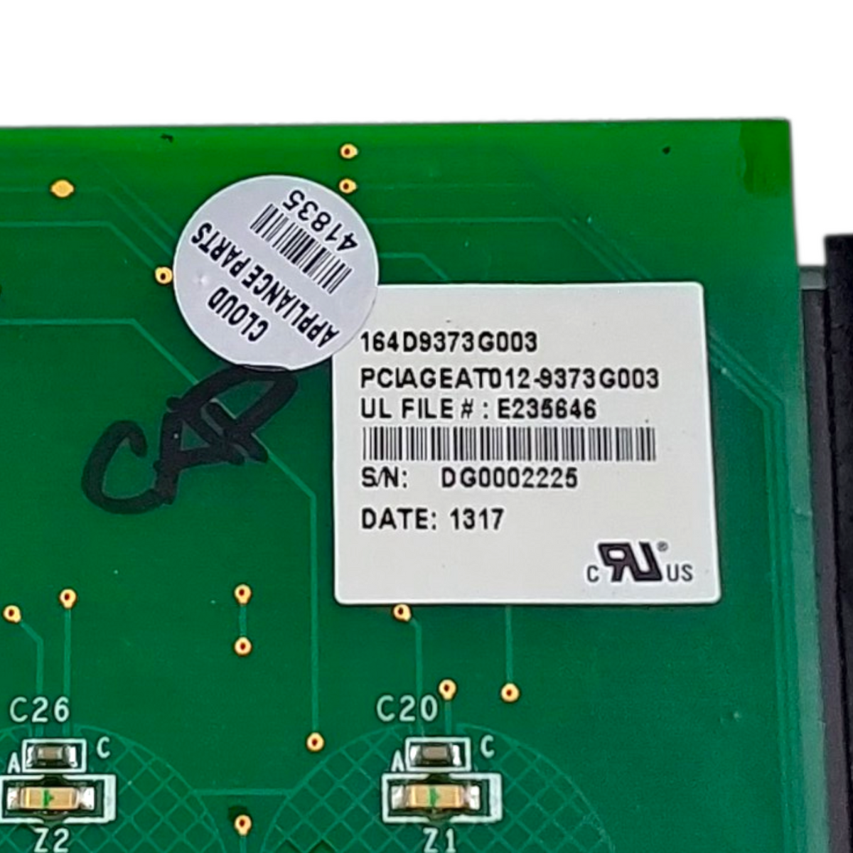 GE Genuine Range Control Panel 164D9373G003 Same Day Shipping & 60 Days Warranty