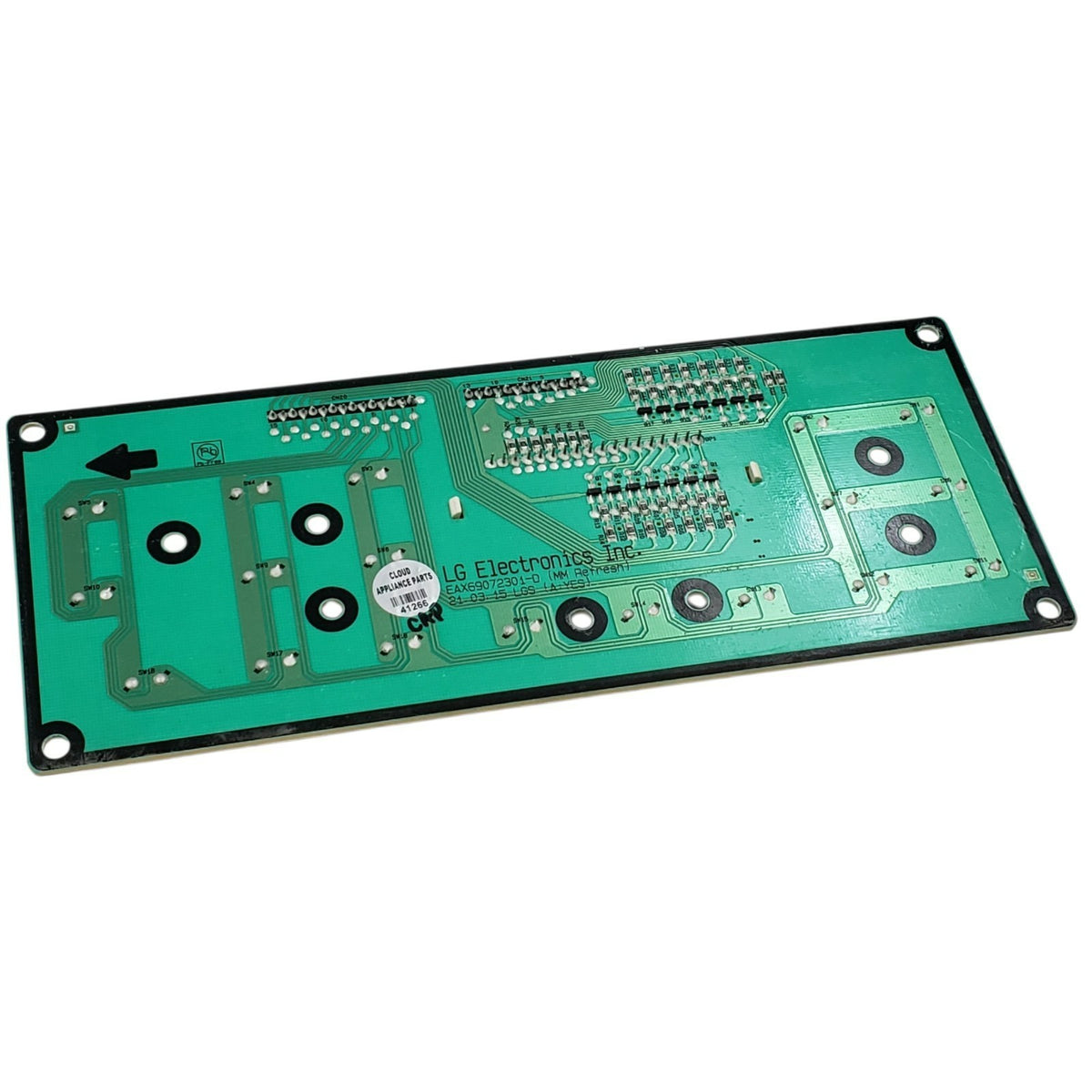 LG New Stove Display Control Board EBR89296401  Same Day Ship & 60 Days Warranty