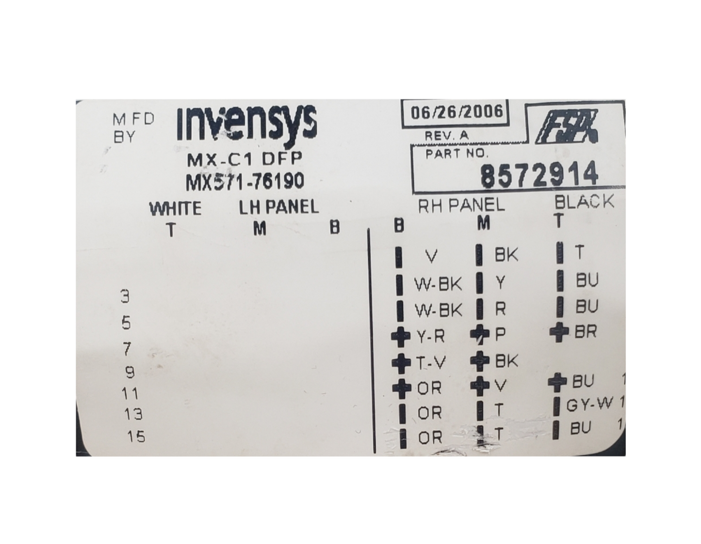 Genuine Whirlpool Washer Timer Part 8572914 Same Day Shipping & 60 Days Warranty