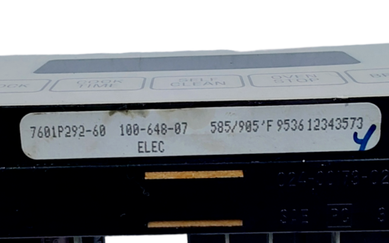 Genuine Maytag Oven Control Board 7601P292-60 *Same Day Ship & 60 Days Warranty*