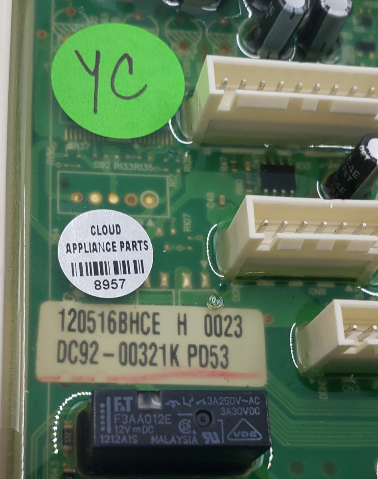 Genuine Samsung Washer Control DC92-00321K Same Day Shipping & *60 Days Warranty
