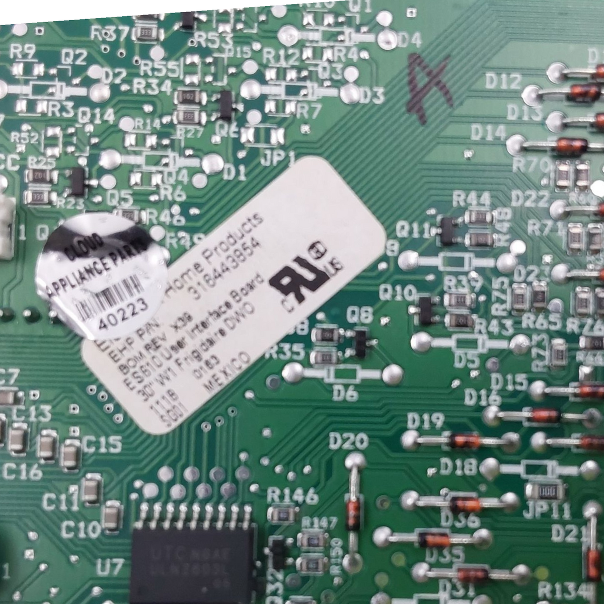 Frigidaire Genuine Oven Control Board 316443854 Same Day Ship & 60 Days Warranty