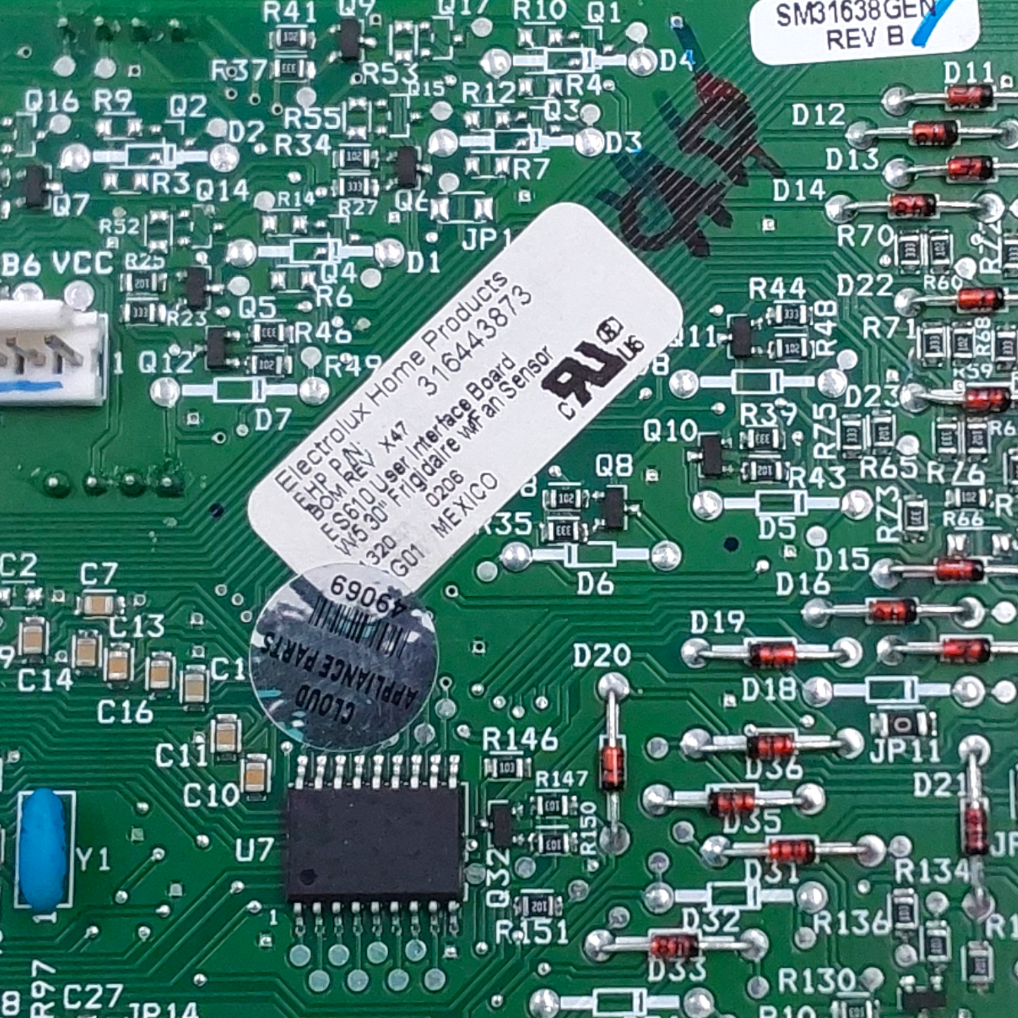 Genuine Frigidaire Oven Control Board 316443873 Same Day Ship & 60 Days Warranty