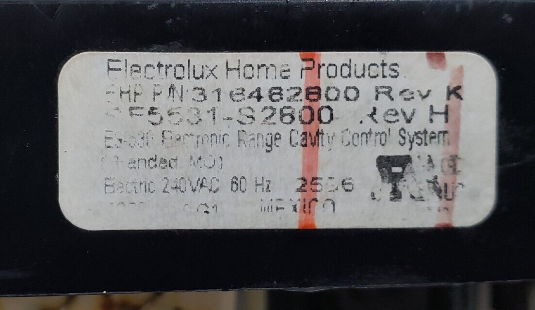 Genuine Frigidaire Oven Control Board 316462800 Same Day Ship & 60 Days Warranty