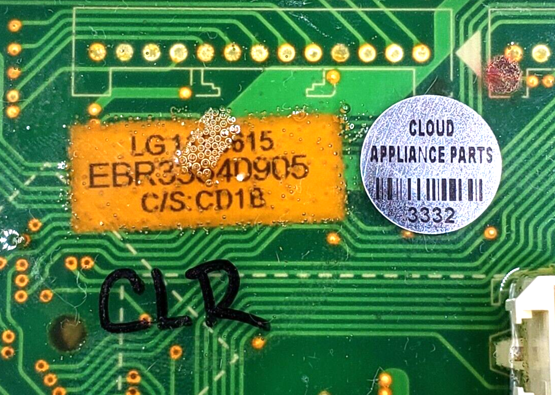 Genuine LG Dryer Control Board EBR33640905 Same Day Shipping & 60 Days Warranty*