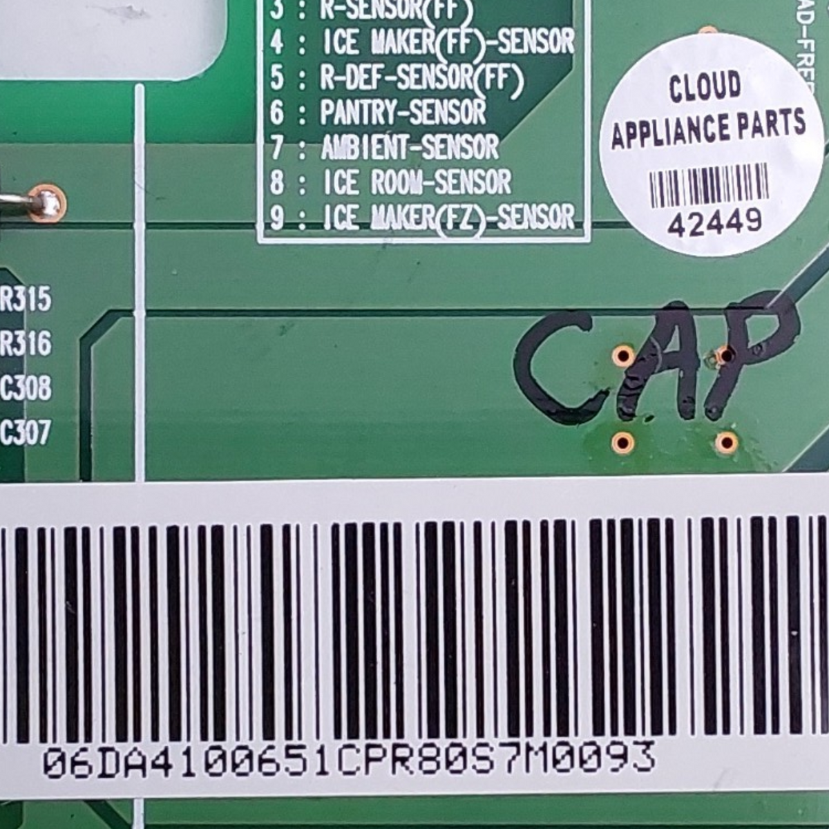 Samsung OEM Fridge Control Board DA41-00651C **Same Day Ship & 60 Days Warranty*