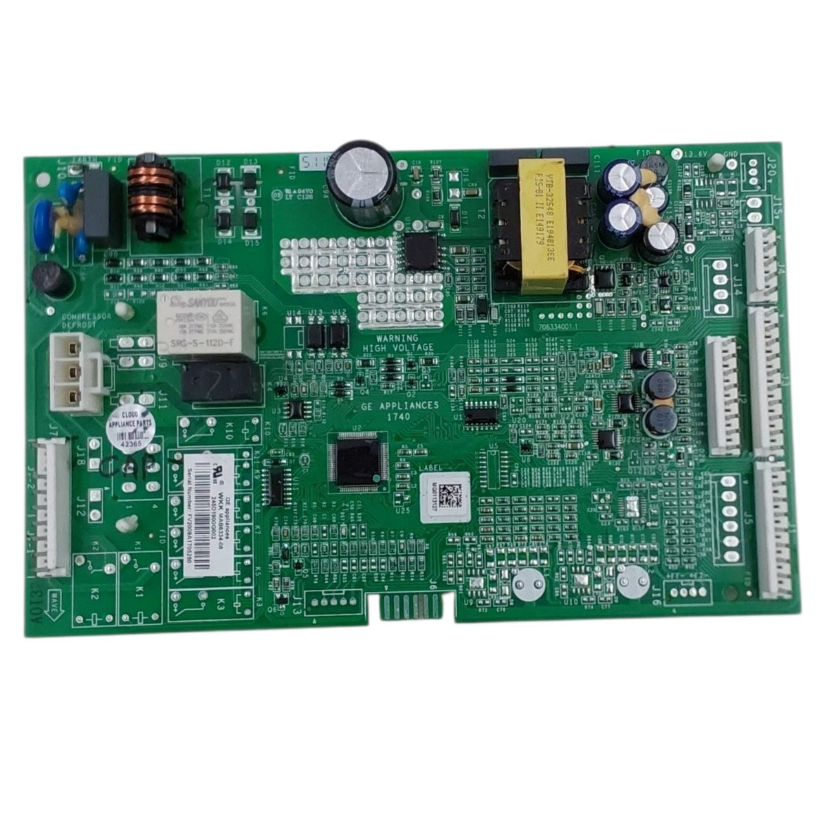 GE Genuine Fridge Control Board 245D1900G002 Same Day Ship & 60 Days Warranty