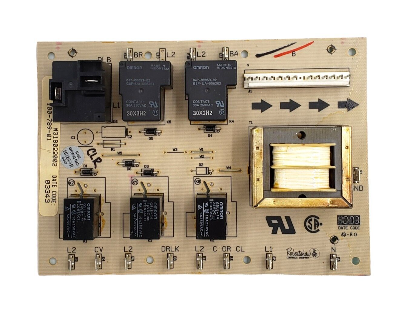 Genuine Frigidaire Oven Control Board 318022002 Same Day Ship & 60 Days Warranty