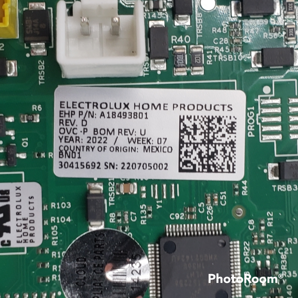 Frigidaire New Oven Control Board A18493801 Same Day Shipping & 60 Days Warranty