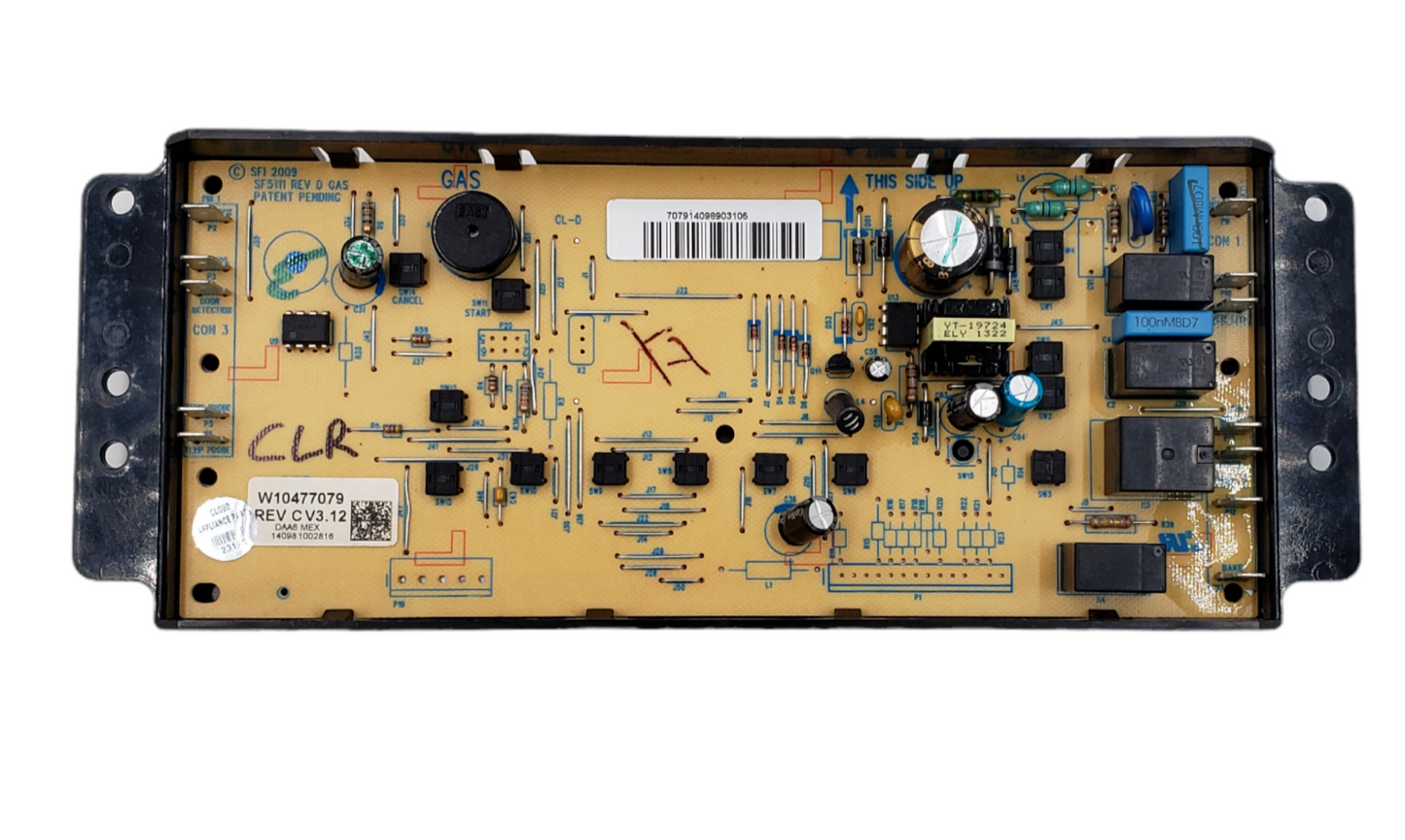 Genuine Whirlpool Range Control Board W10477079 Same Day Ship & 60 Days Warranty