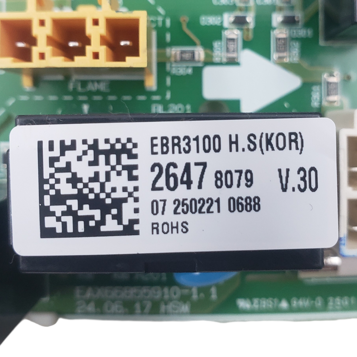LG Genuine Dryer Control Board EBR31002647 *Same Day Shipping & 60 Days Warranty