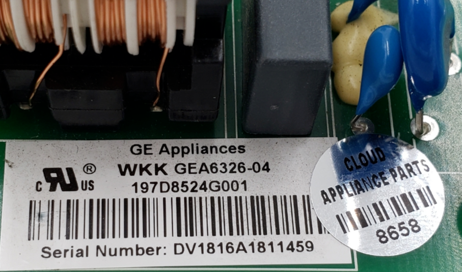 Genuine GE Refrigerator Control 197D8524G001 Same Day Ship & **60 Days Warranty*