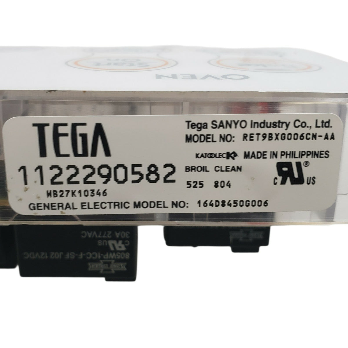 Genuine GE Range Control Board 164D8450G006 Same Day Shipping & 60 Days Warranty