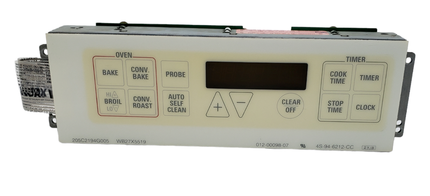 Genuine GE Oven Control Board 205C2195G005 *Same Day Shipping & 60 Days Warranty