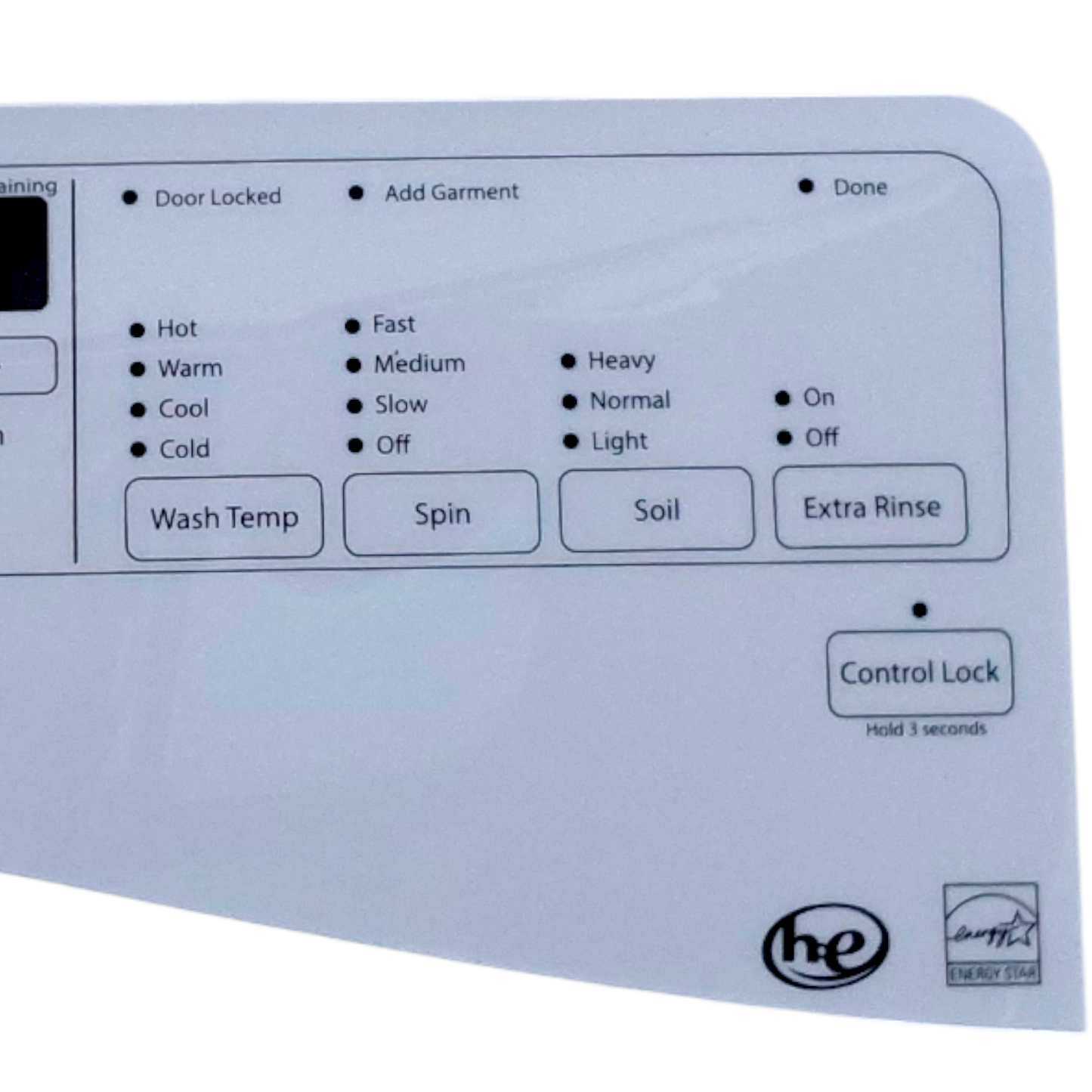 OEM Whirlpool Washer Control Panel W10433082 Same Day Ship & **60 Days Warranty*