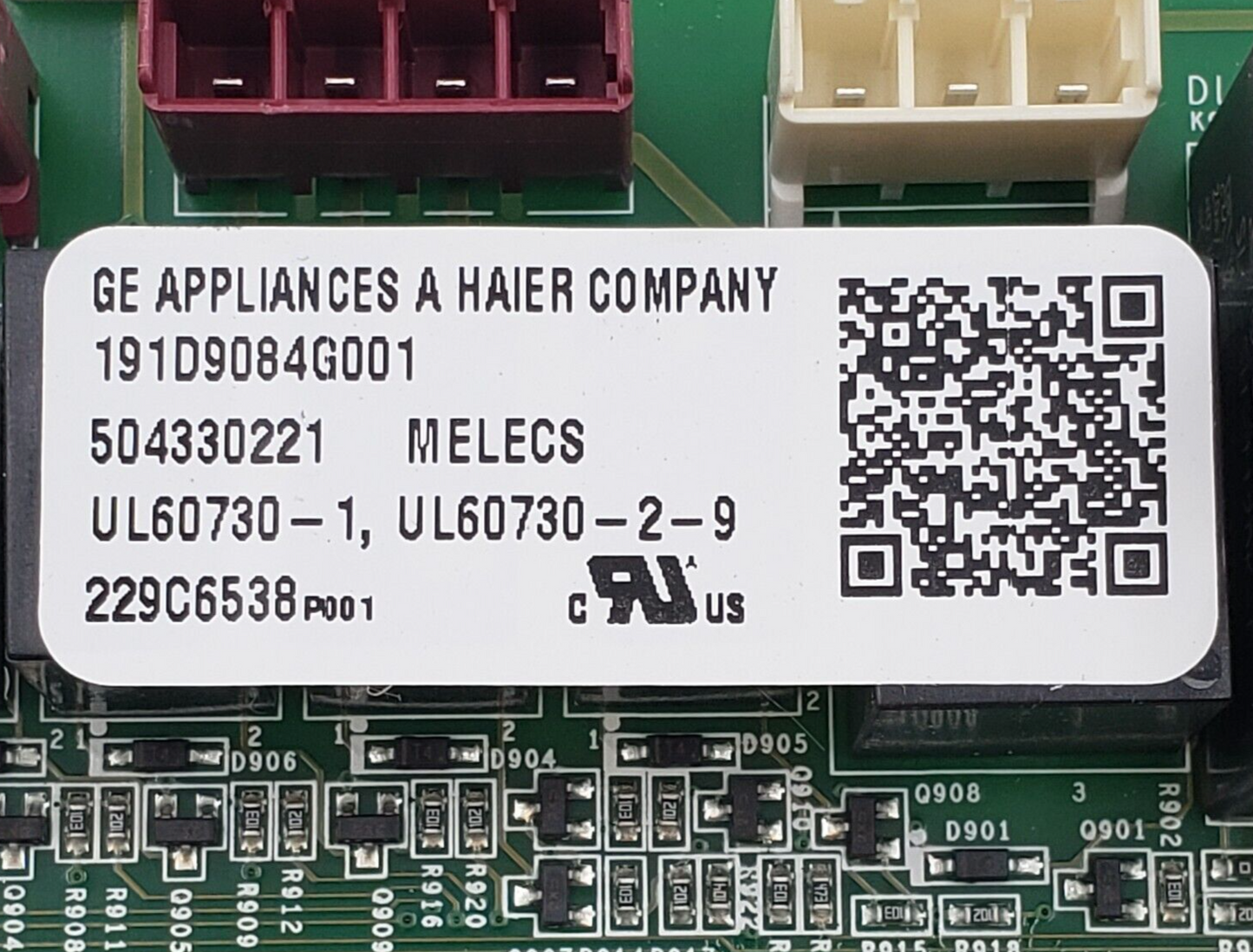 Genuine GE Range Control Board 191D9084G001 Same Day Shipping & 60 Days Warranty