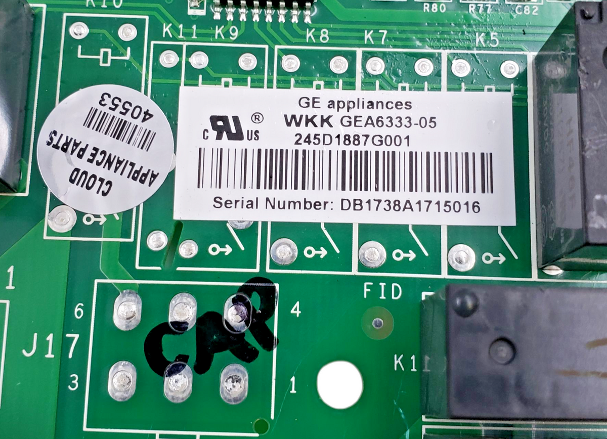 GE Genuine Fridge Control Board 245D1887G001  *Same Day Ship & 60 Days Warranty*