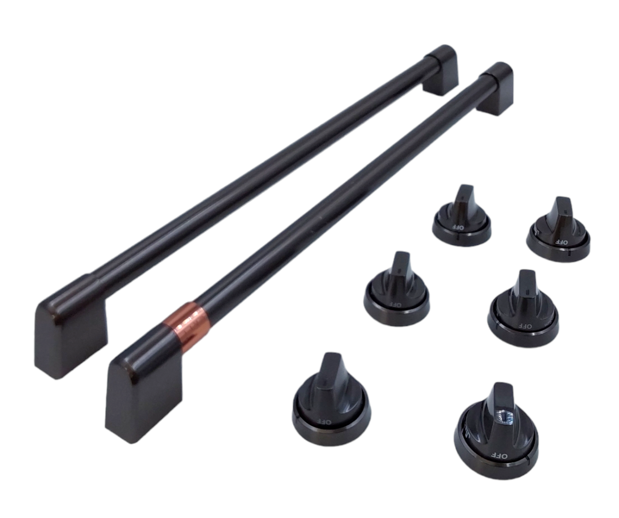 Genuine GE Range Cafe Handle Kit CXFCGHKPMBT  *Same Day Ship & 60 Days Warranty*