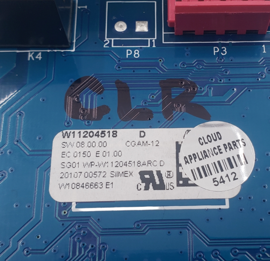 Genuine Whirlpool Oven Control Board W11204518  Same Day Ship & 60 Days Warranty