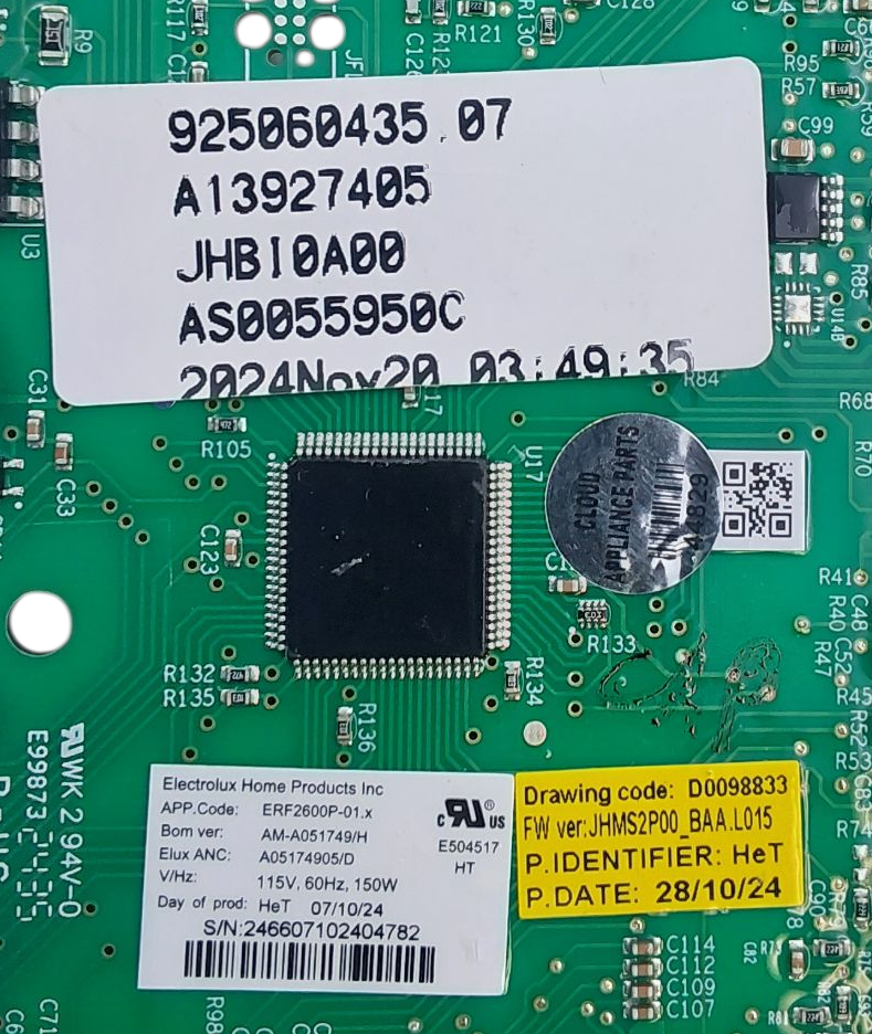Frigidaire New Fridge Control Board A05174906D *Same Day Ship & 60 Days Warranty