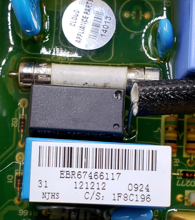 Genuine LG Washer Control Board EBR67466117 Same Day Shipping & 60 Days Warranty