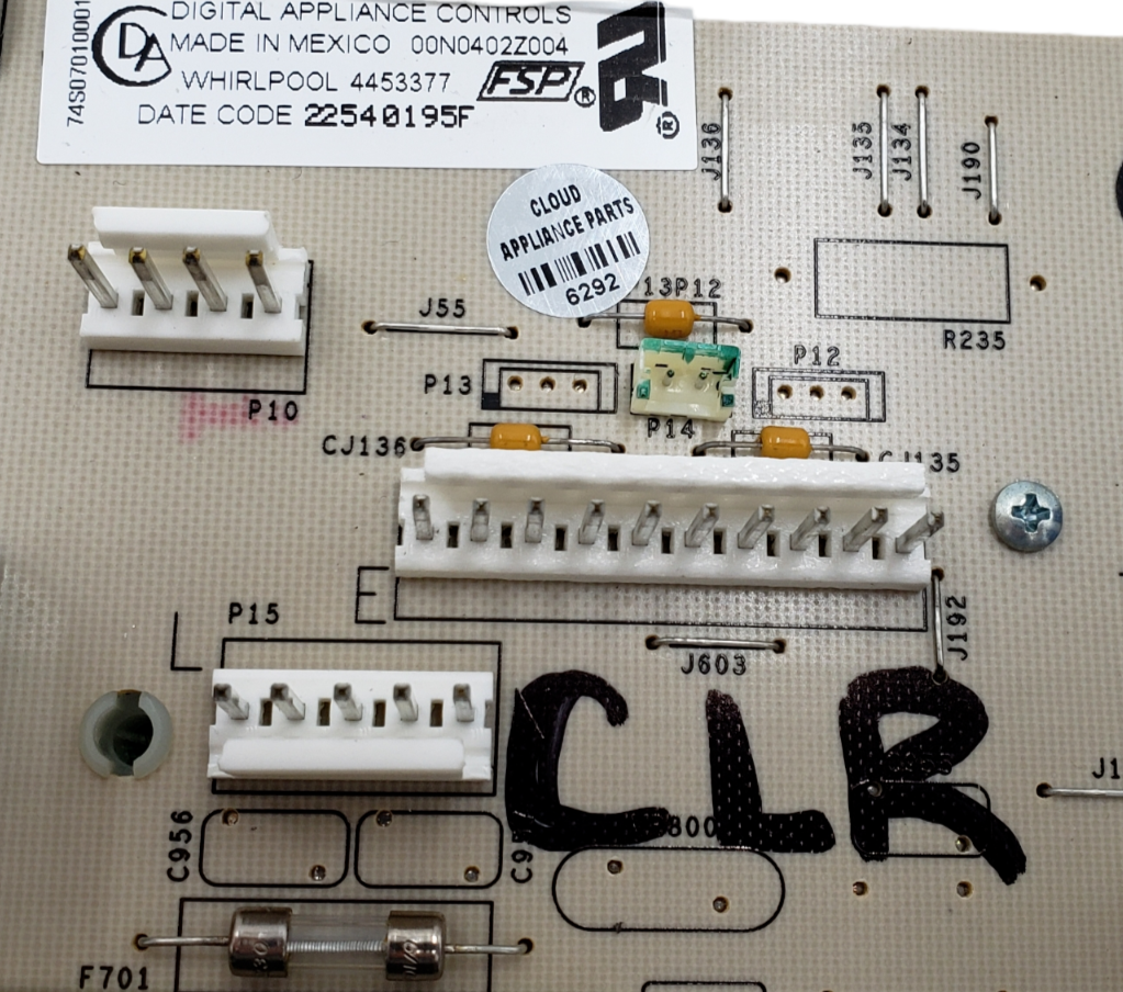 Genuine Whirlpool Oven Control Board 4453377 *Same Day Shipp & 60 Days Warranty*
