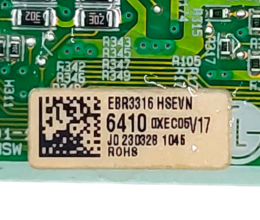 New LG Washer Control Board EBR33166410 **Same Day Shipping & 60 Days Warranty**
