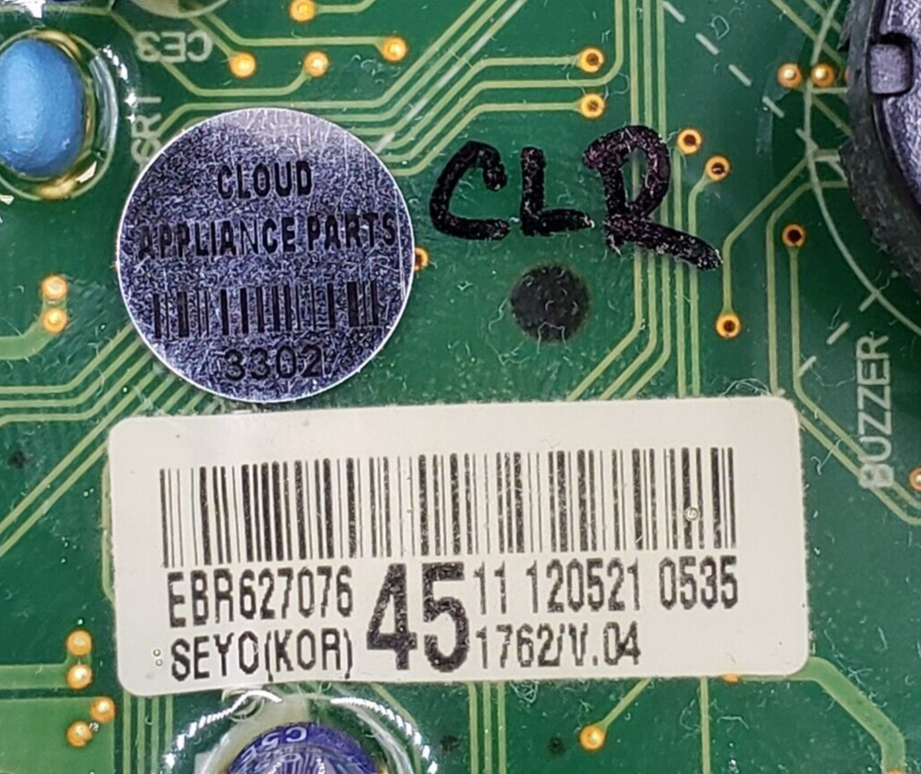 Genuine LG Dryer Control Board EBR62707645 Same Day Shipping & 60 Days Warranty*