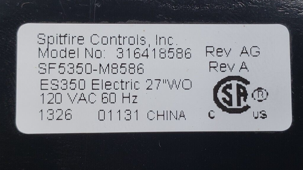 Genuine Frigidaire Oven Control Board 316418586 Same Day Ship & 60 Days Warranty