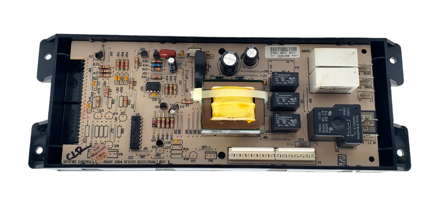 Genuine Frigidaire Range Control 316418312 Same Day Shipping & 60 Days Warranty.