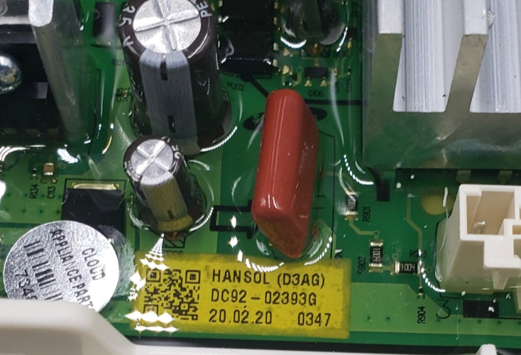 Genuine Samsung Washer C. Board DC92-02393G Same Day Shipping & 60 Days Warranty