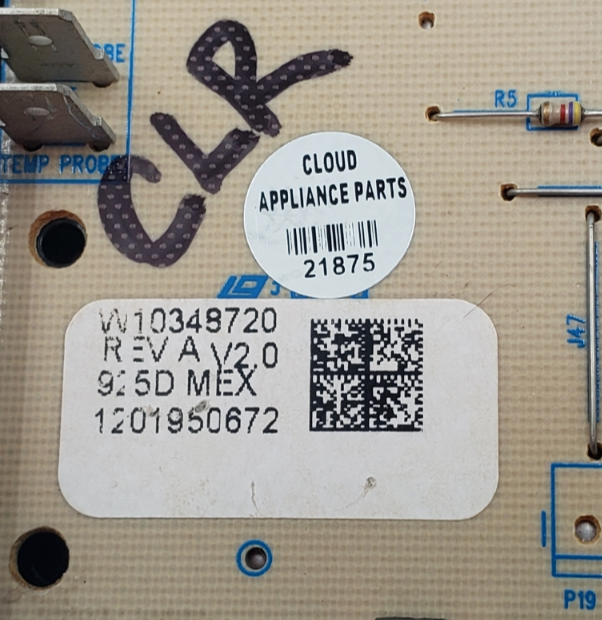 Genuine Whirlpool Oven Control Board W10348720 *Same Day Ship & 60 Days Warranty
