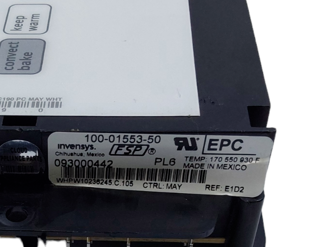 Genuine Whirlpool Oven Control Board W10236245 Same Day Ship & 60 Days Warranty*