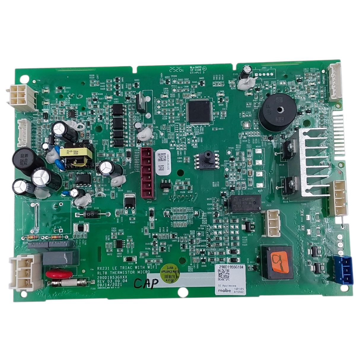 GE Genuine Washer Control Board 290D1955G104 *Same Day Shipp & 60 Days Warranty*