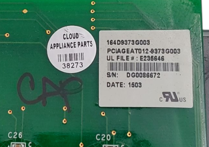 Genuine GE Range Control Board 164D9373G003 Same Day Shipping & 60 Days Warranty