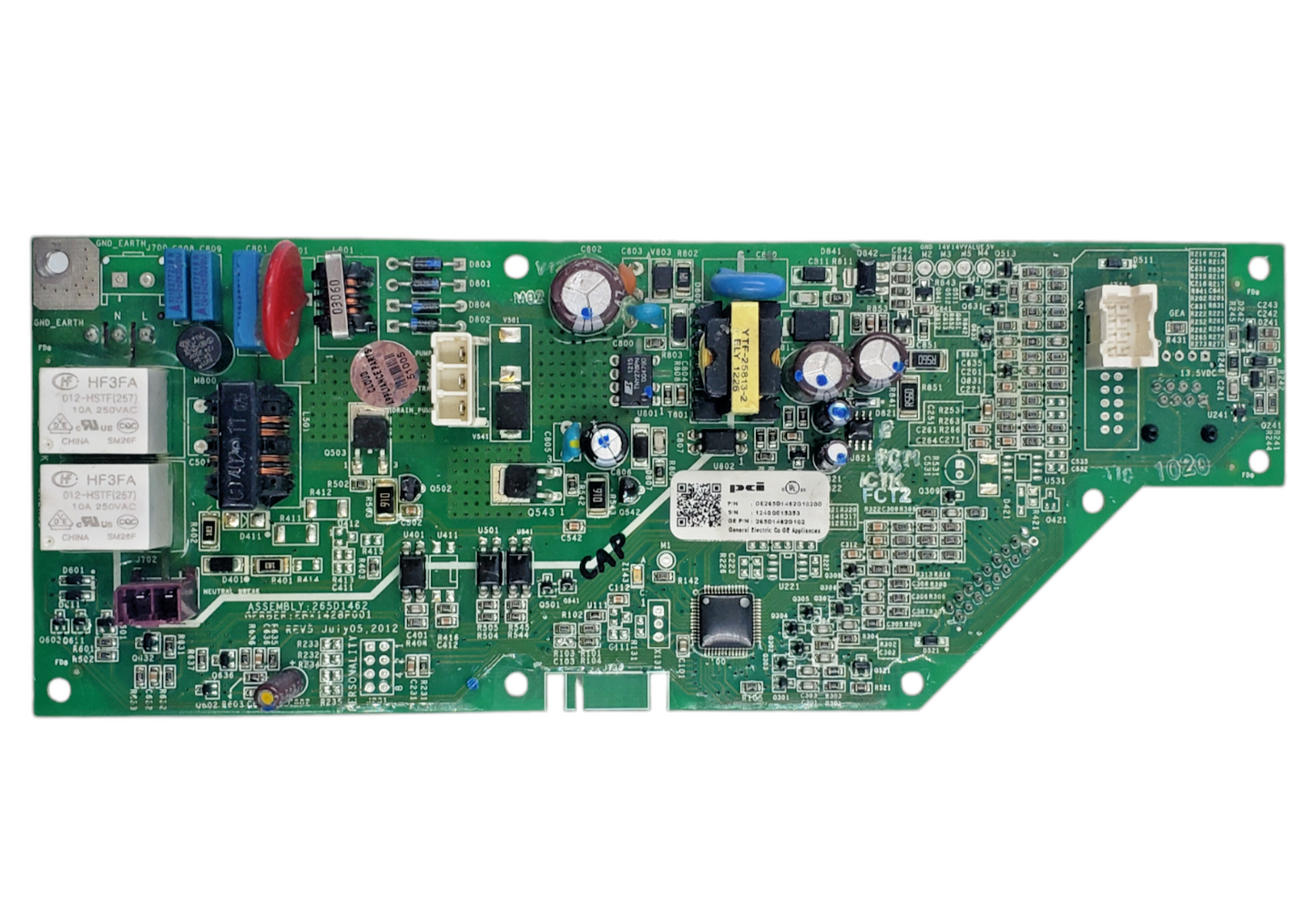 OEM GE Dishwasher Control Board 265D1462G102 *Same Day Ship & 60 Days Warranty**