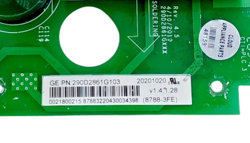 Genuine GE Washer Inverter Board 290D2861G103 Same Day Ship & 60 Days Warranty**