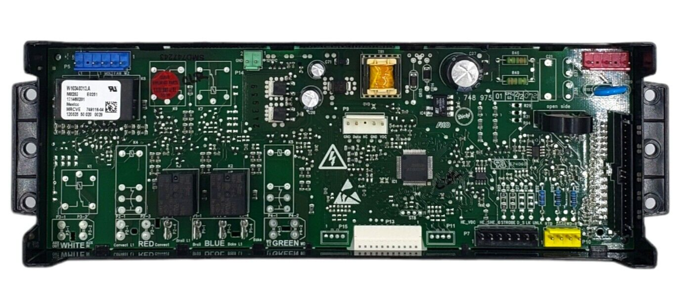 Genuine Whirlpool Range Control Board W10340313 Same Day Ship & 60 Days Warranty