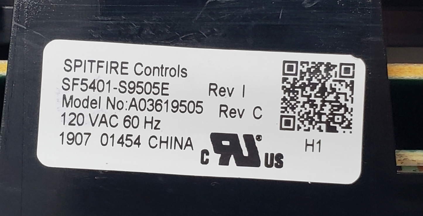 Genuine Frigidaire Range Control Board A03619505 Same Day Ship & 60 Day Warranty