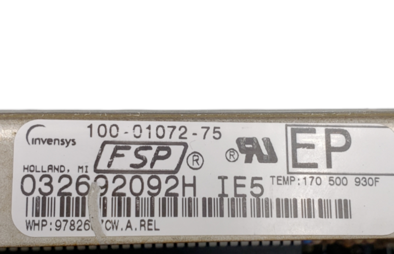 Genuine Whirlpool Range Control Board 9782607CW Same Day Ship & 60 Days Warranty