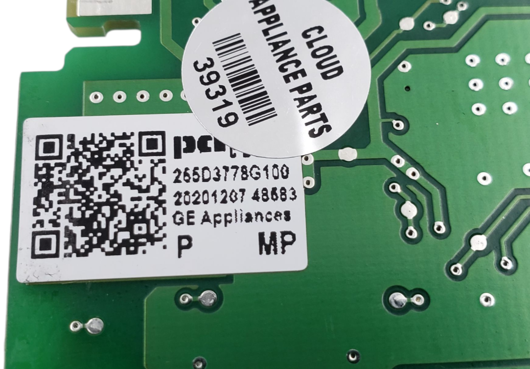 Genuine GE Dishwasher Control Board 265D3778G100 Same Day Ship 60 Days Warranty*