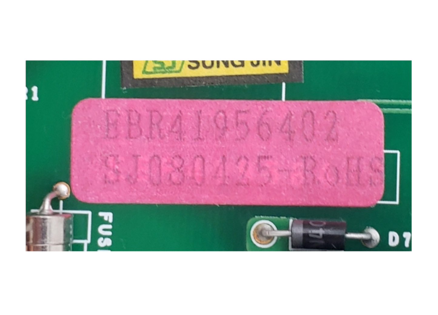 Genuine LG Refrigerator Control EBR41956402 Same Day Shipping & 60 Days Warranty