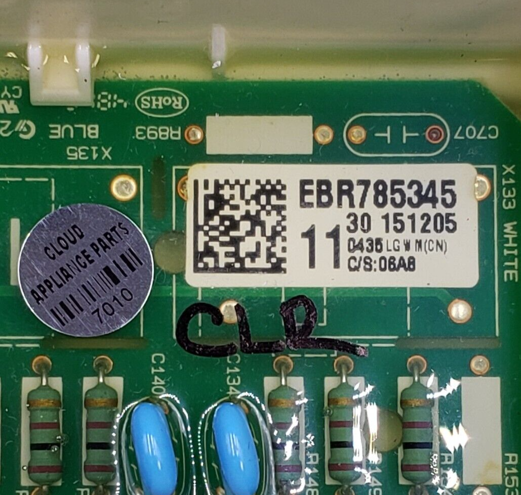 Genuine LG Washer Control Board EBR78534511 Same Day Shipping & 60 Days Warranty