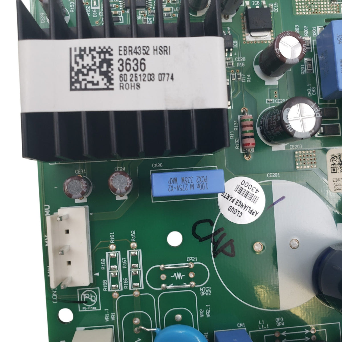 LG New Refrigerator Control Board EBR43523636 *Same Day Ship & 60 Days Warranty*