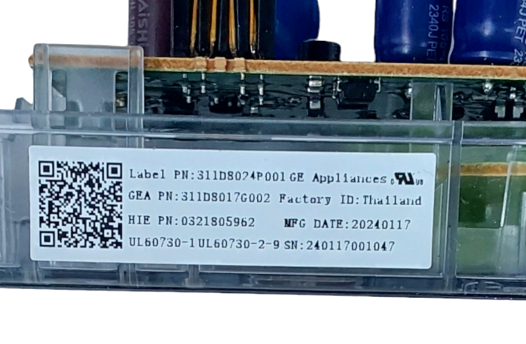 New OEM GE Range Control Board 311D8017G002 Same Day Shipping & 60 Days Warranty