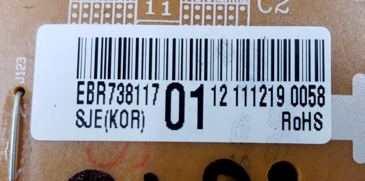 Genuine LG Range Control Board EBR73811701 Same Day Shipping & 60 Days Warranty*