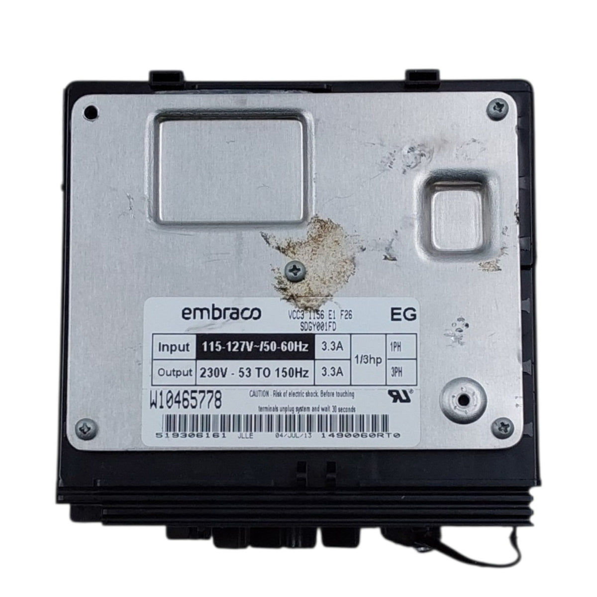 Whirlpool Refrigerator Inverter  Board W10465778 Same Day Ship &60 Days Warranty