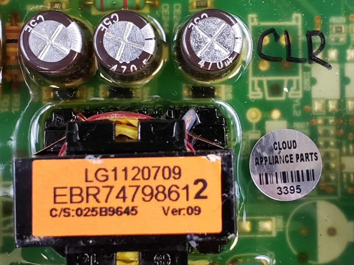 Genuine LG Washer Control Board EBR74798612 Same Day Shipping & 60 Days Warranty