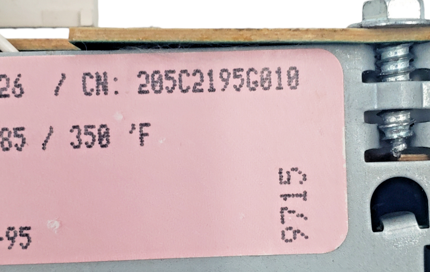 Genuine GE Oven Control Board 205C2195G010 Same Day Shipping & 60 Days Warranty*